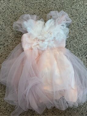 Before and ever flower girl dress size 4y